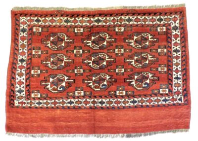 YAMUT 110cm x 75cm Antique Rugs 3