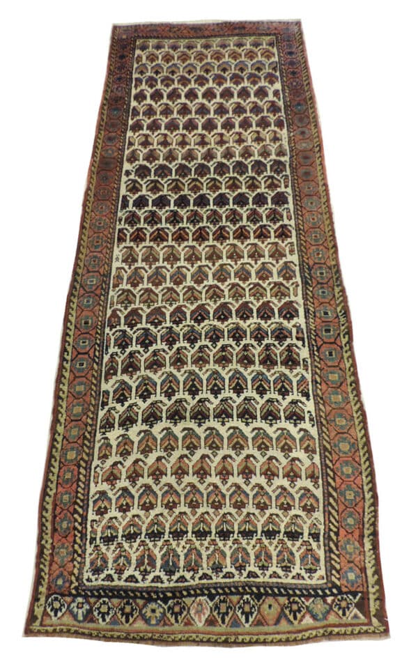 KURDISH RUNNER 333cm x 113cm Antique Rugs 3