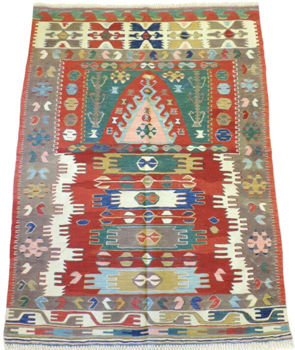 MUZUMLA 157cm x 111cm Antique Rugs 3