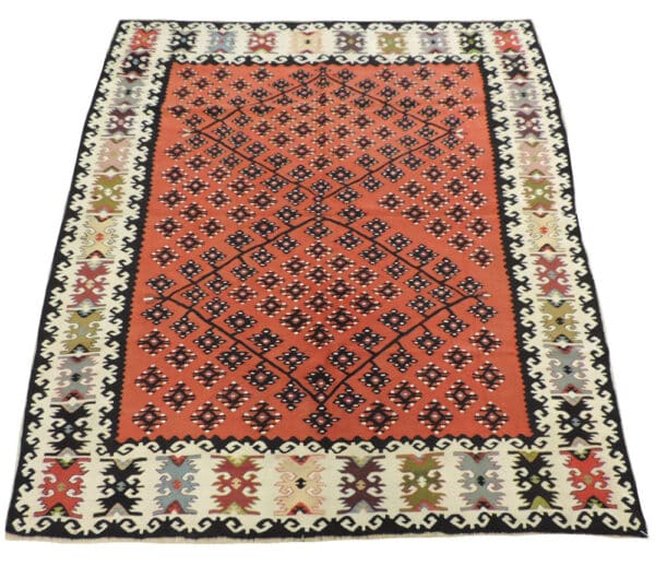 SHARKOY 202cm x 187cm Antique Rugs 3