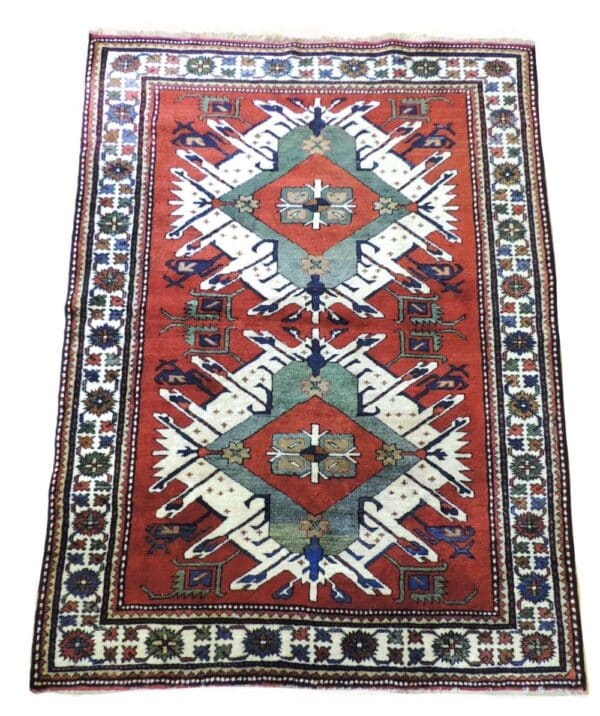 KAZAK 218cm x 157cm Antique Rugs 3