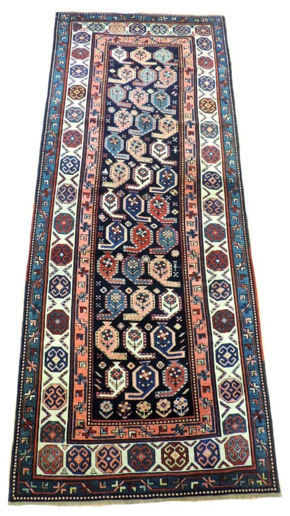 KAZAK GENDJE 260cm x 104cm Antique Rugs 3