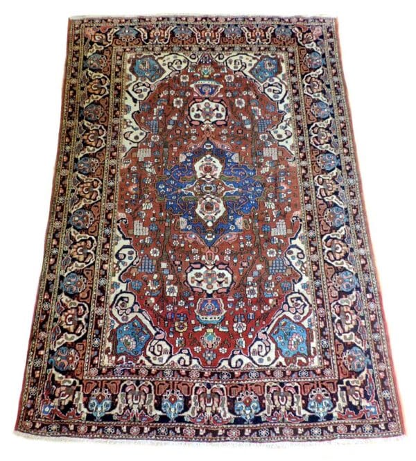 ISPHAHAN 206cm x 141cm Antique Rugs 3