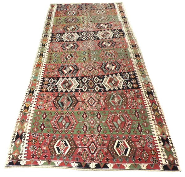 MALATYA KILIM 387cm x 172cm Antique Rugs 3