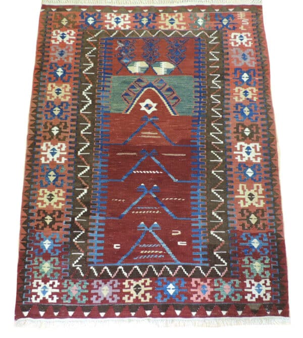 KONYA KILIM 164cm x 127cm Antique Rugs 3