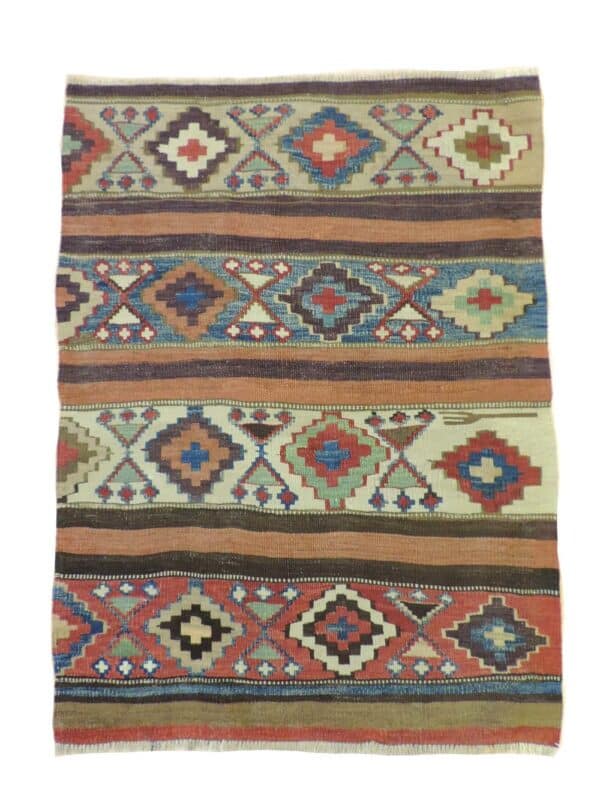 SHAHSEWAN 77cm x 70cm Antique Rugs 3