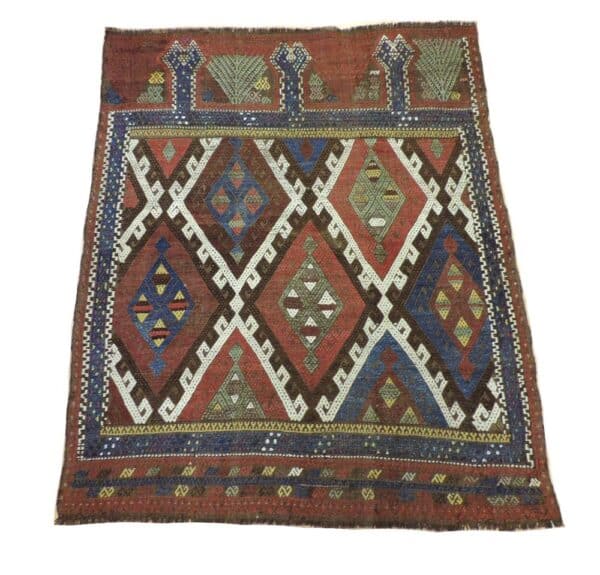 KONYA CICIM 150cm x 125cm Antique Rugs 3