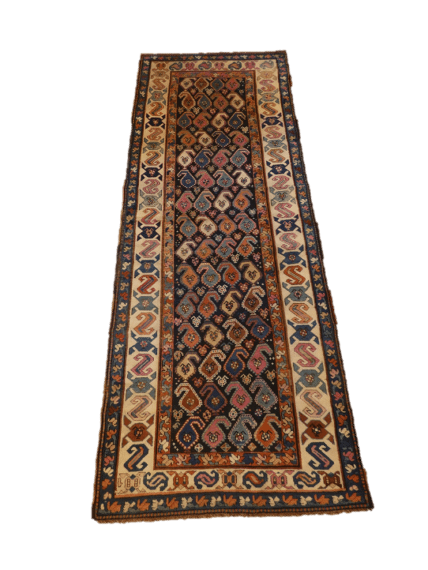 KARABAGH 290cm x 111cm Antique Antique Rugs 3