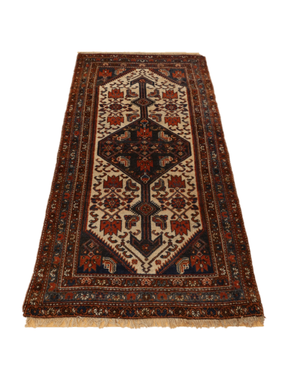 HAMADAN 190cm x 104cm Antique Antique Rugs 3