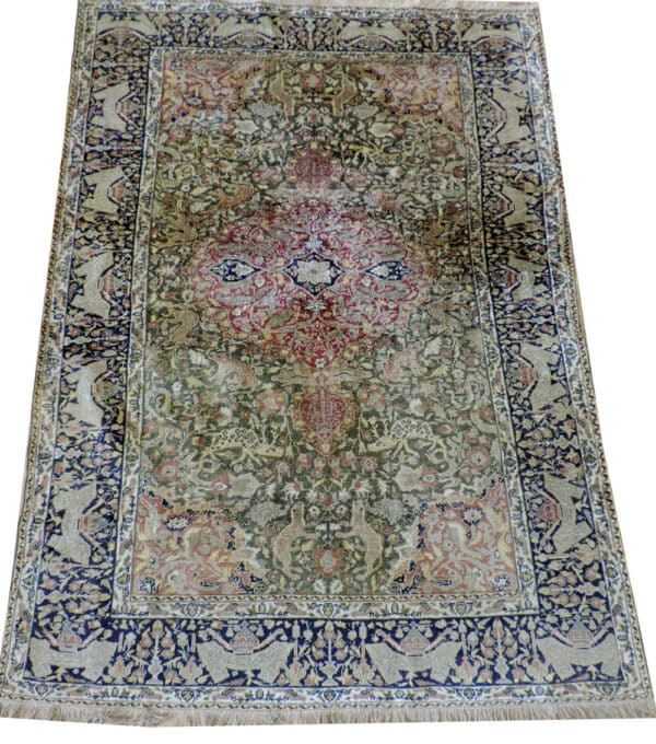 KAYSERI SILK 179cm x 128cm Antique Rugs 3