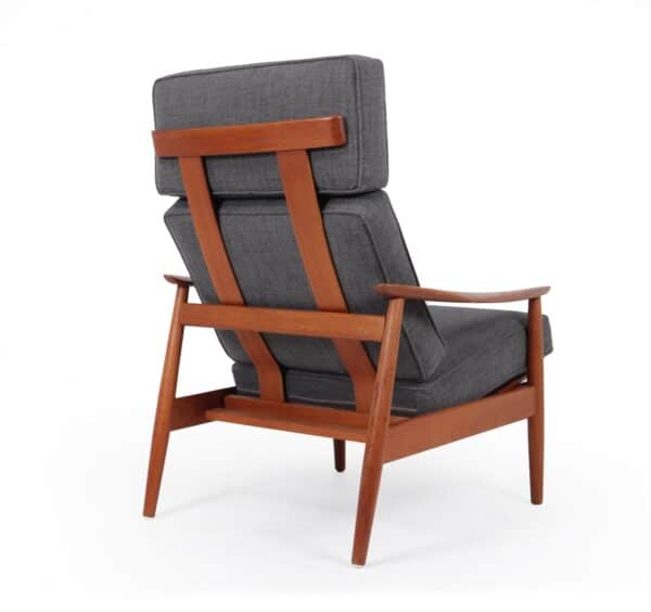 Mid Century Teak Armchair FD164 by Arne Vodder for Cado c1960 - Image 4