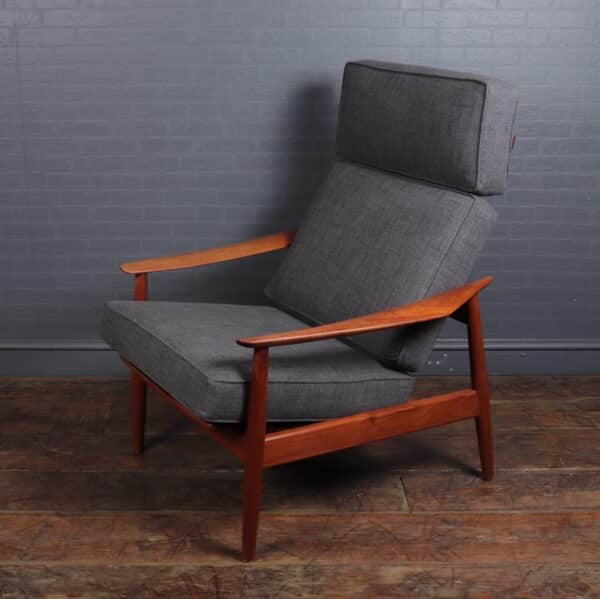 Mid Century Teak Armchair FD164 by Arne Vodder for Cado c1960 - Image 13