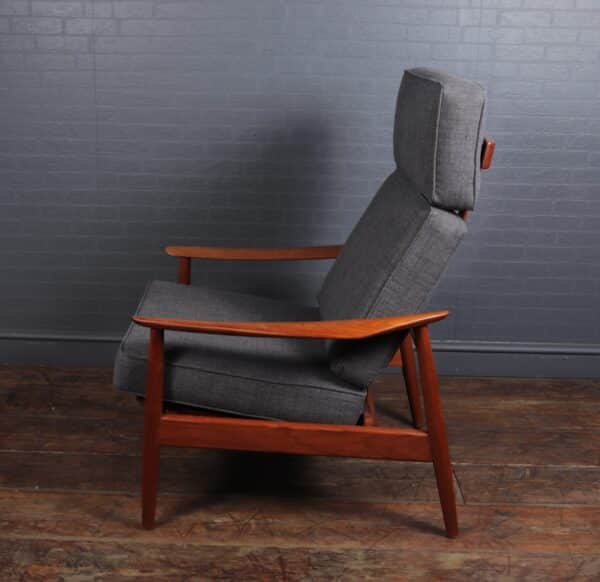 Mid Century Teak Armchair FD164 by Arne Vodder for Cado c1960 - Image 9