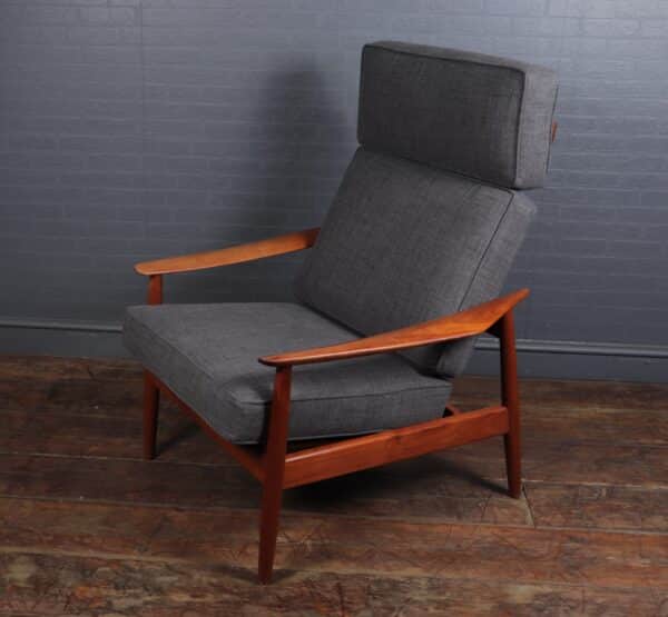 Mid Century Teak Armchair FD164 by Arne Vodder for Cado c1960 - Image 8