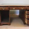 Antique Oak Partners Writing Desk - Image 8
