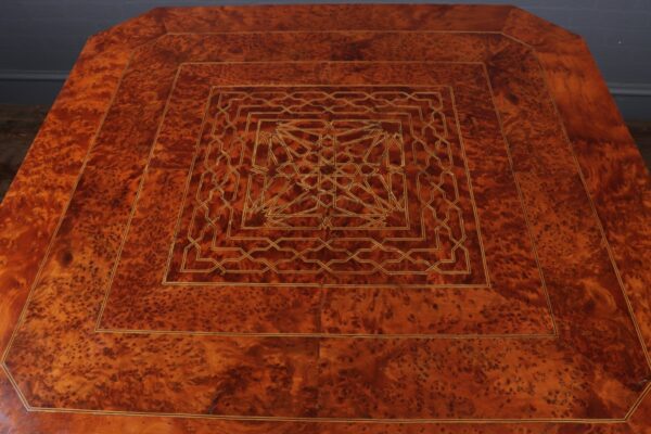 Art Deco Coffee Table in Burr Yew c1930 - Image 7