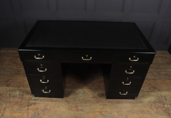 Art Deco Ebonised Black Desk art deco desk Antique Desks 13