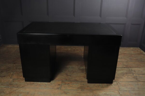 Art Deco Ebonised Black Desk art deco desk Antique Desks 5