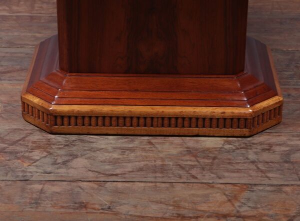 French Art Deco Rosewood coffee Table c 1920 - Image 7