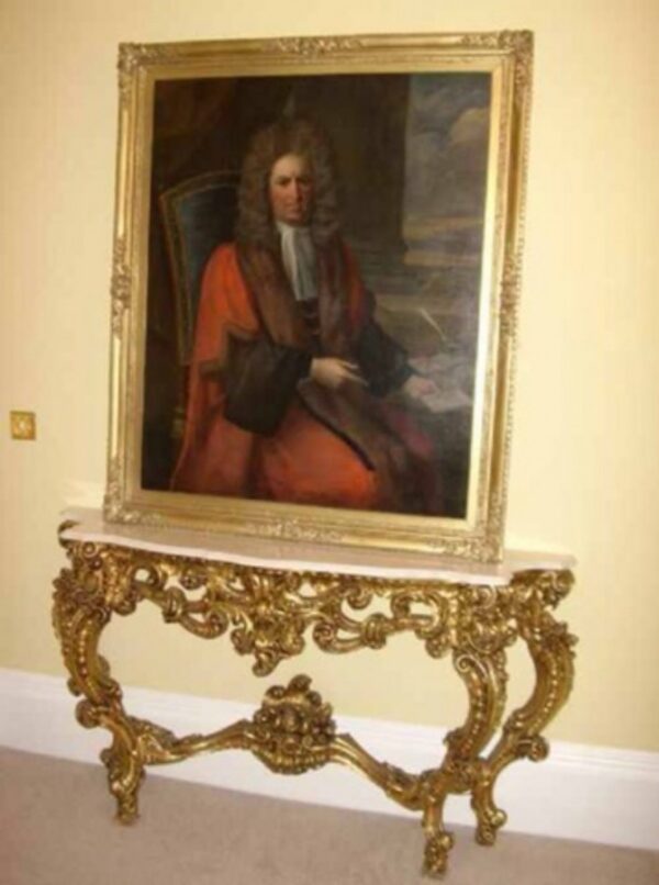 Robert Dormer Judge & Mp By Thomas Hill (1661 – 1734) 17thc Oil Portrait Painting Antique Art Antique Art 6