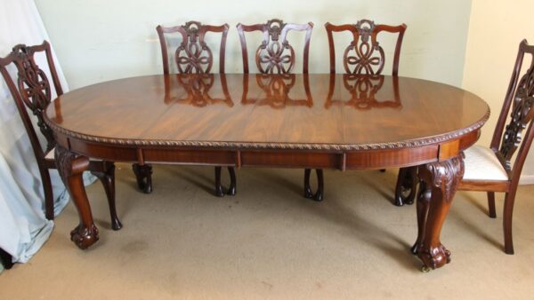 Antique Mahogany Extending Dining Table Antique Antique Tables 15