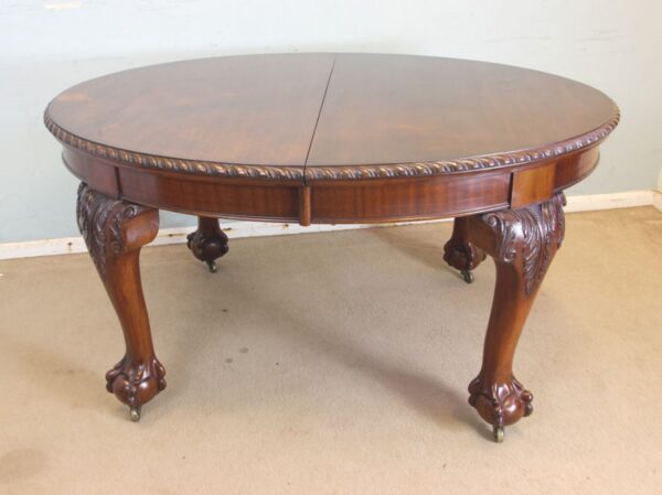Antique Mahogany Extending Dining Table Antique Antique Tables 5