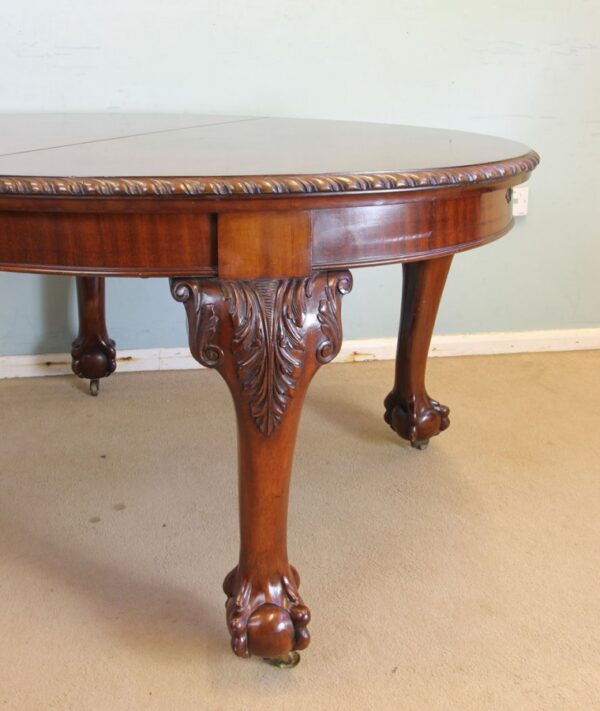 Antique Mahogany Extending Dining Table Antique Antique Tables 7