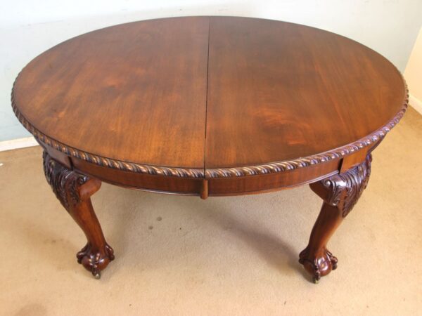 Antique Mahogany Extending Dining Table Antique Antique Tables 11