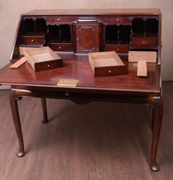 George III Style Mahogany Bureau On Stand By Muirhead And Moffat Of Glasgow SAI1690 Antique Furniture 20