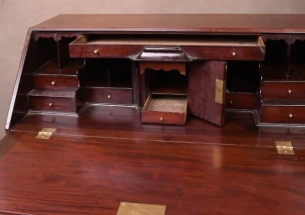 George III Style Mahogany Bureau On Stand By Muirhead And Moffat Of Glasgow SAI1690 Antique Furniture 12