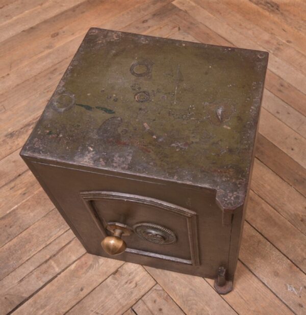 Neat Edwardian Steel Safe SAI2196 Antique Furniture 6