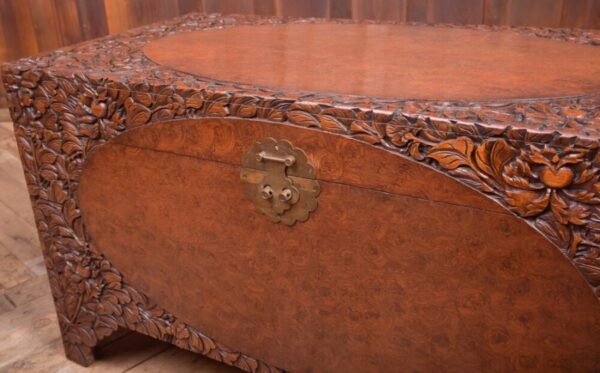 Superb 19th Century Carved Chinese Camphor Wood Box SAI2092 Antique Furniture 4