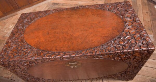 Superb 19th Century Carved Chinese Camphor Wood Box SAI2092 Antique Furniture 6