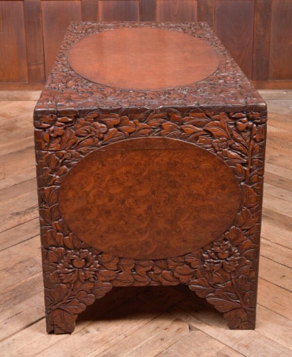 Superb 19th Century Carved Chinese Camphor Wood Box SAI2092 Antique Furniture 9