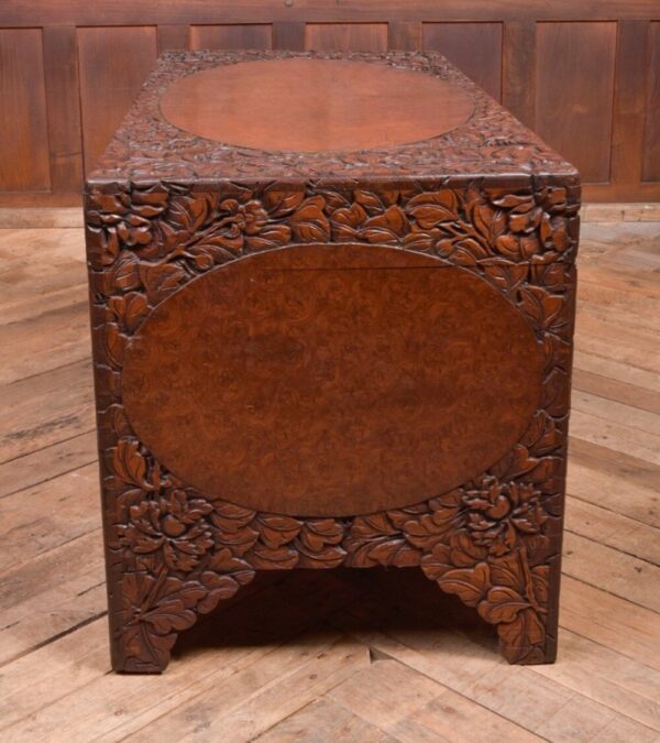 Superb 19th Century Carved Chinese Camphor Wood Box SAI2092 Antique Furniture 11