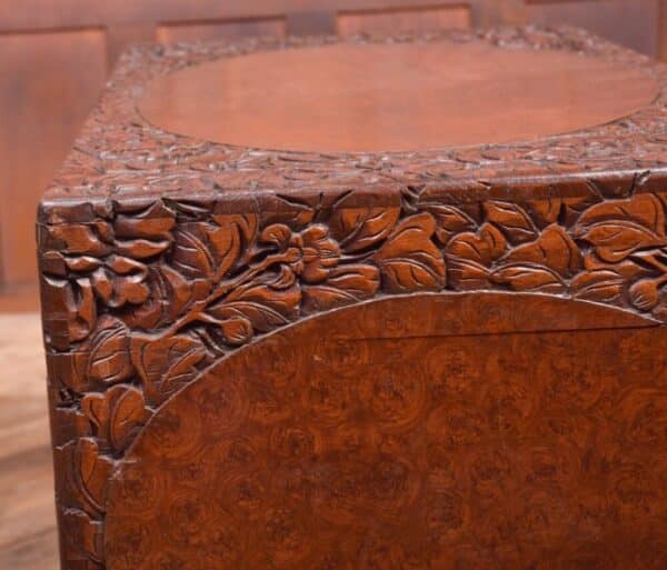 Superb 19th Century Carved Chinese Camphor Wood Box SAI2092 Antique Furniture 13