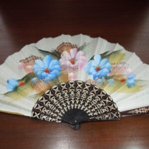 Vintage Hand Painted Fan Miscellaneous