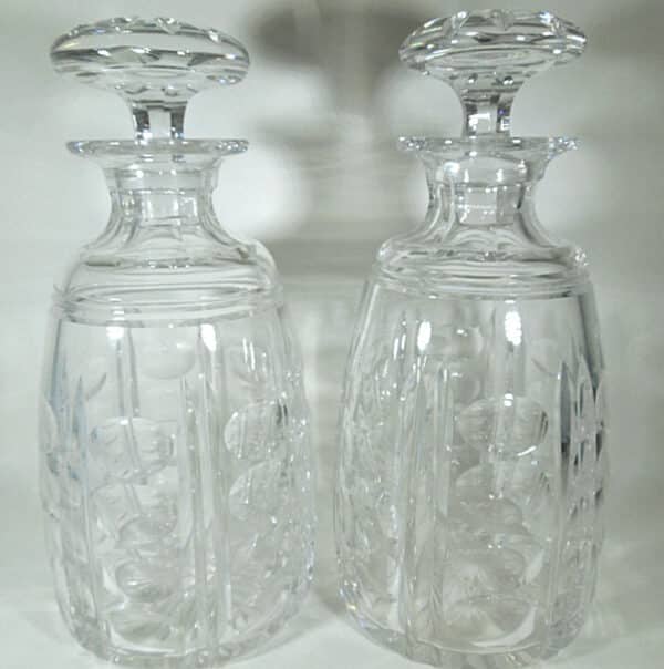 Pair of Art Deco period Stuart Crystal Decanters Miscellaneous 3