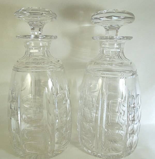 Pair of Art Deco period Stuart Crystal Decanters Miscellaneous 4