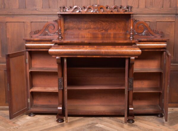 Outstanding William IV Flame Mahogany Break-centre Side Cabinet SAI1978 Antique Furniture 7