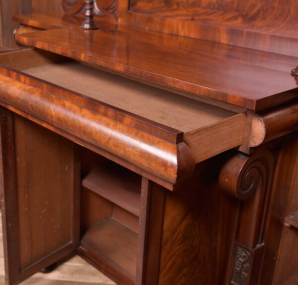 Outstanding William IV Flame Mahogany Break-centre Side Cabinet SAI1978 Antique Furniture 11