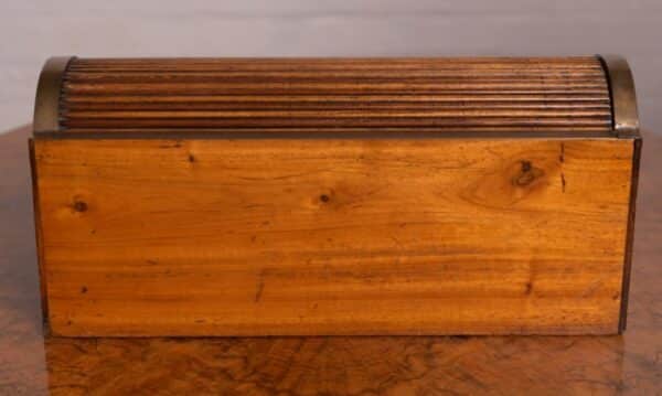 19th Century Camphor Wood Tambour Top Writing Box SAI1317 - Image 16