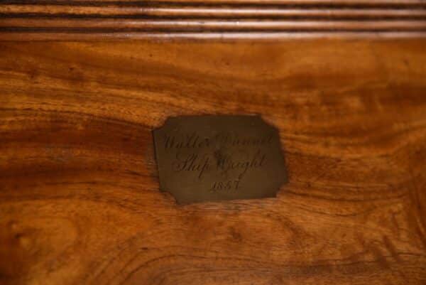 19th Century Camphor Wood Tambour Top Writing Box SAI1317 - Image 2