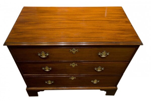 George III mahogany chest of drawers circa 1790 Antique Draws 7