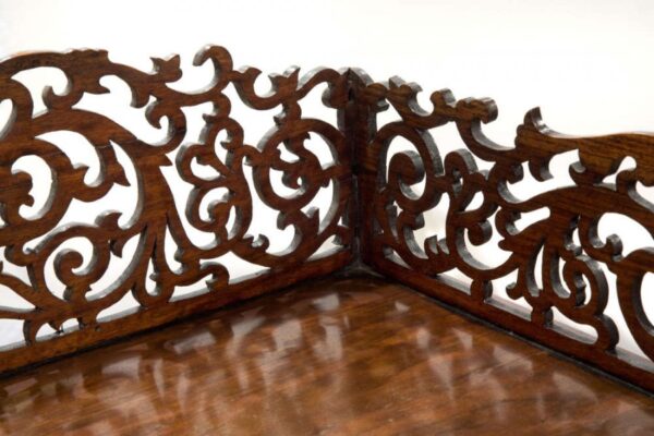 Victorian rosewood what-not circa 1870 - Image 3