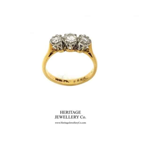 Vintage 3-Stone Diamond Ring Diamond Miscellaneous 11