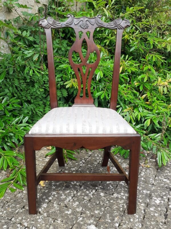 Rare Irish mahogany side chair circa 1780 chair Antique Chairs 3
