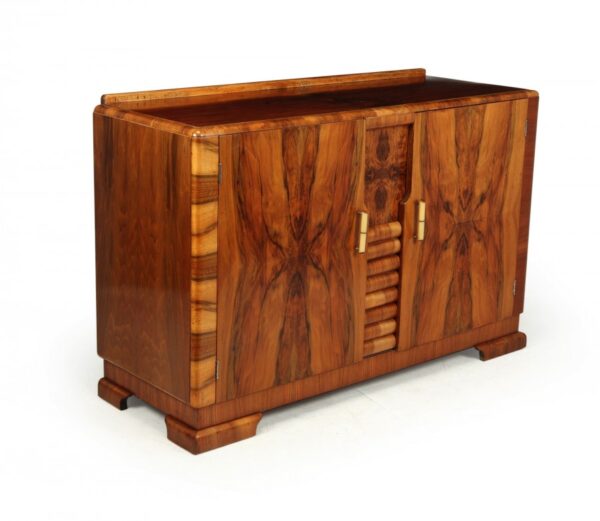 Art Deco Walnut Sideboard c1930 antique sideboard Antique Furniture 17