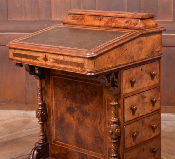 Victorian Walnut Davenport SAI2338 Antique Furniture 3