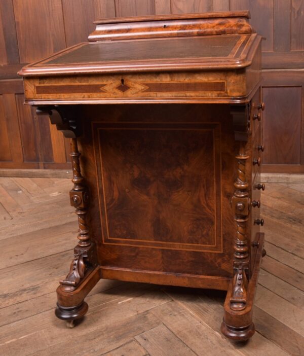 Victorian Walnut Davenport SAI2338 Antique Furniture 16